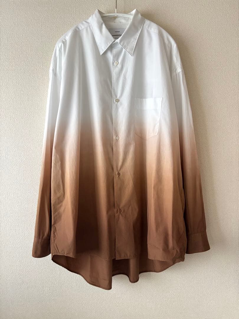 Graphpaper グラデーションシャツ