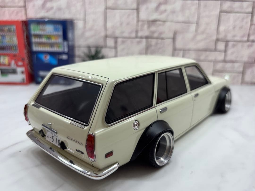 1/18ミニカー IG 510ブルワタナベ深リムオーバーフェンダーカスタム