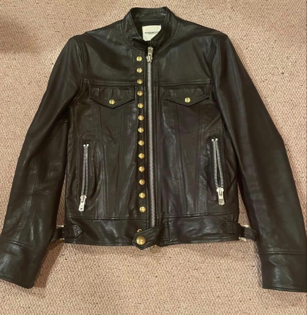 soloist ソロイスト ナンバーナイン レザーライダースブルゾン マルジェラ