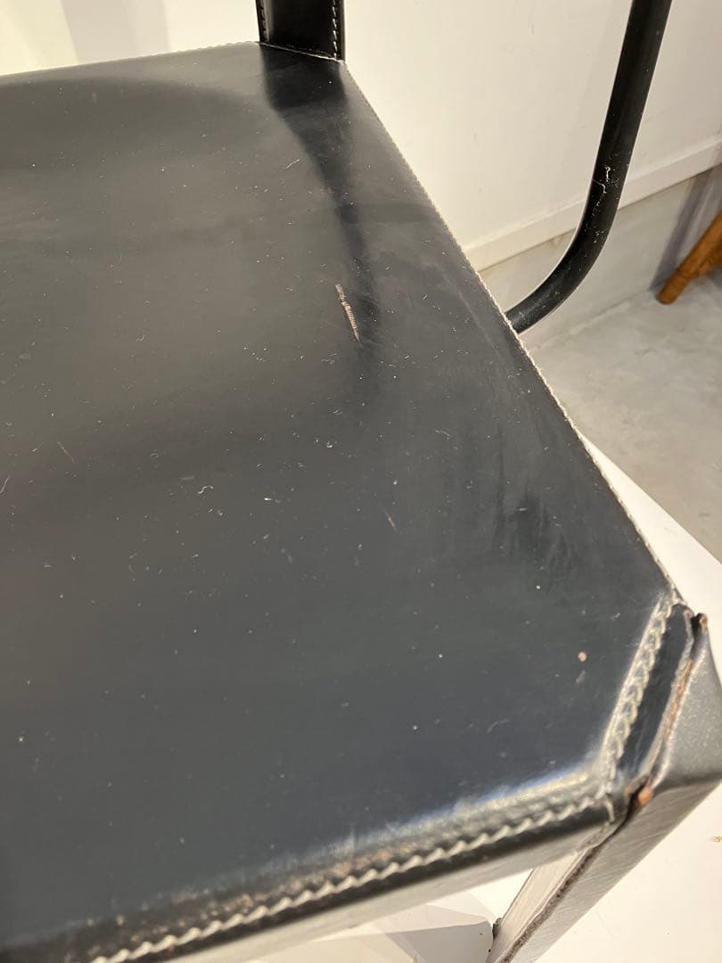 ヴィンテージ、デザイナーズチェア、本革、ポストモダン、カッシーナ