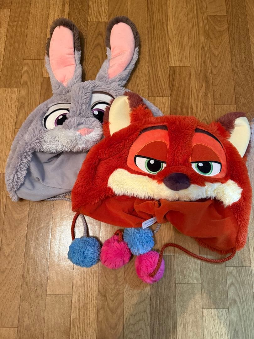 ファンキャップ 2個セット ニック＆ジュディ ディズニー ズートピア2