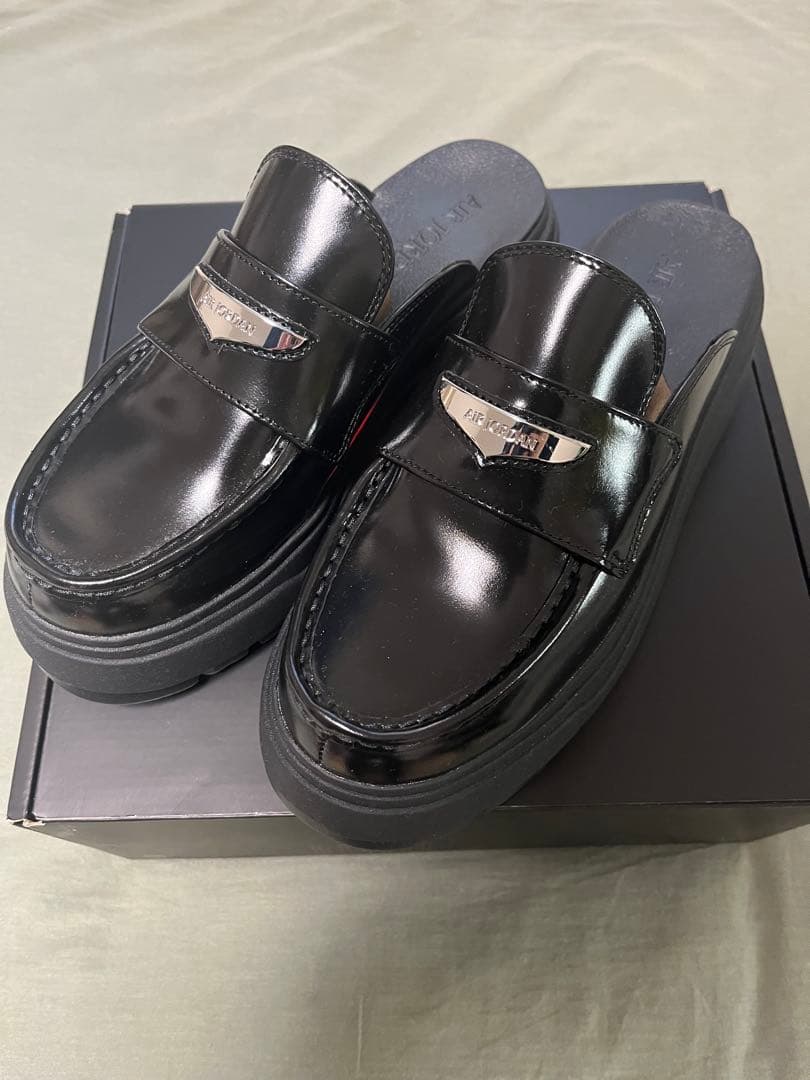 NIKE エアジョーダン　ミュール　ブラック27