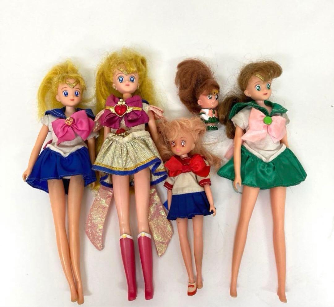 2057-Uバンダイ セーラームーン 人形 ドール 5体 - メルカリ