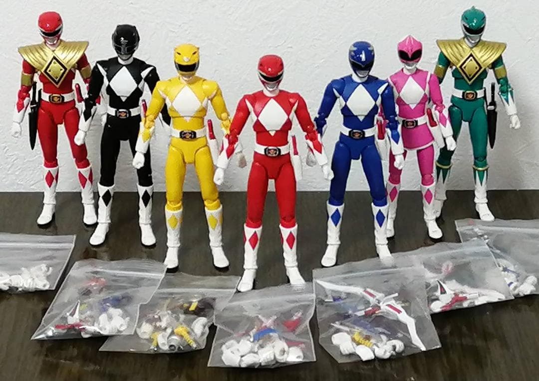 S.H.Figuarts フィギュアーツ 恐竜戦隊ジュウレンジャー 7体セット