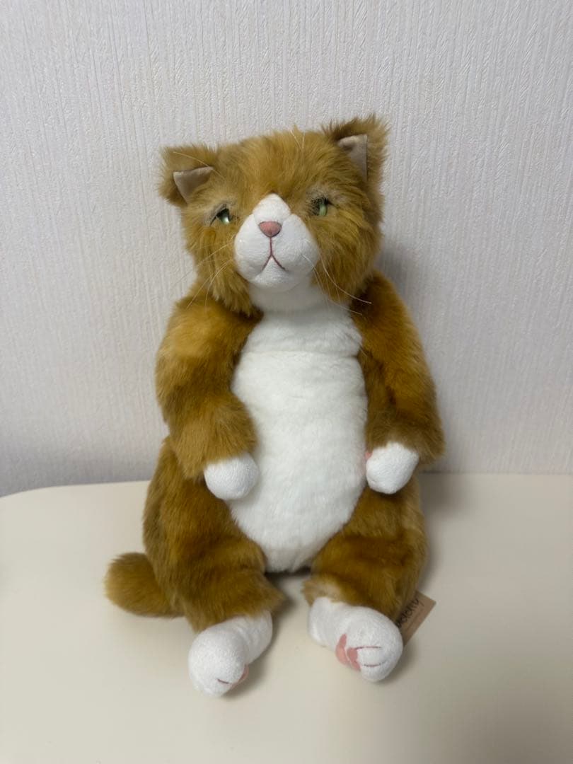 Cuddly ワサビプレミアムぬいぐるみ、日本製、猫、ハンドメイド CUDDLY（カドリー） ぬいぐるみ 猫 《わさ美Wasabi》Cuddly(カドリー