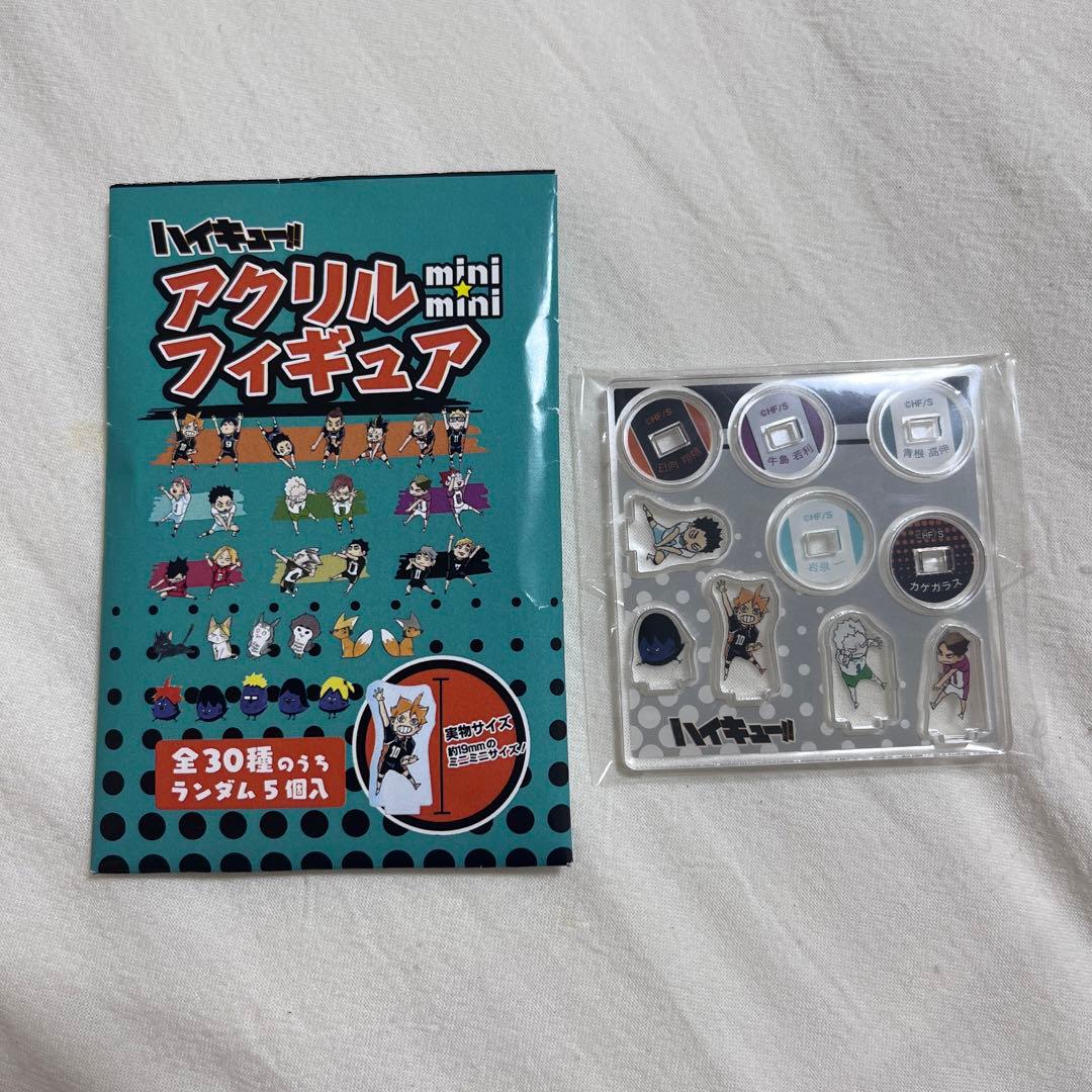 ハイキュー mini☆miniミニミニアクリルフィギュア 日向 岩泉 青根