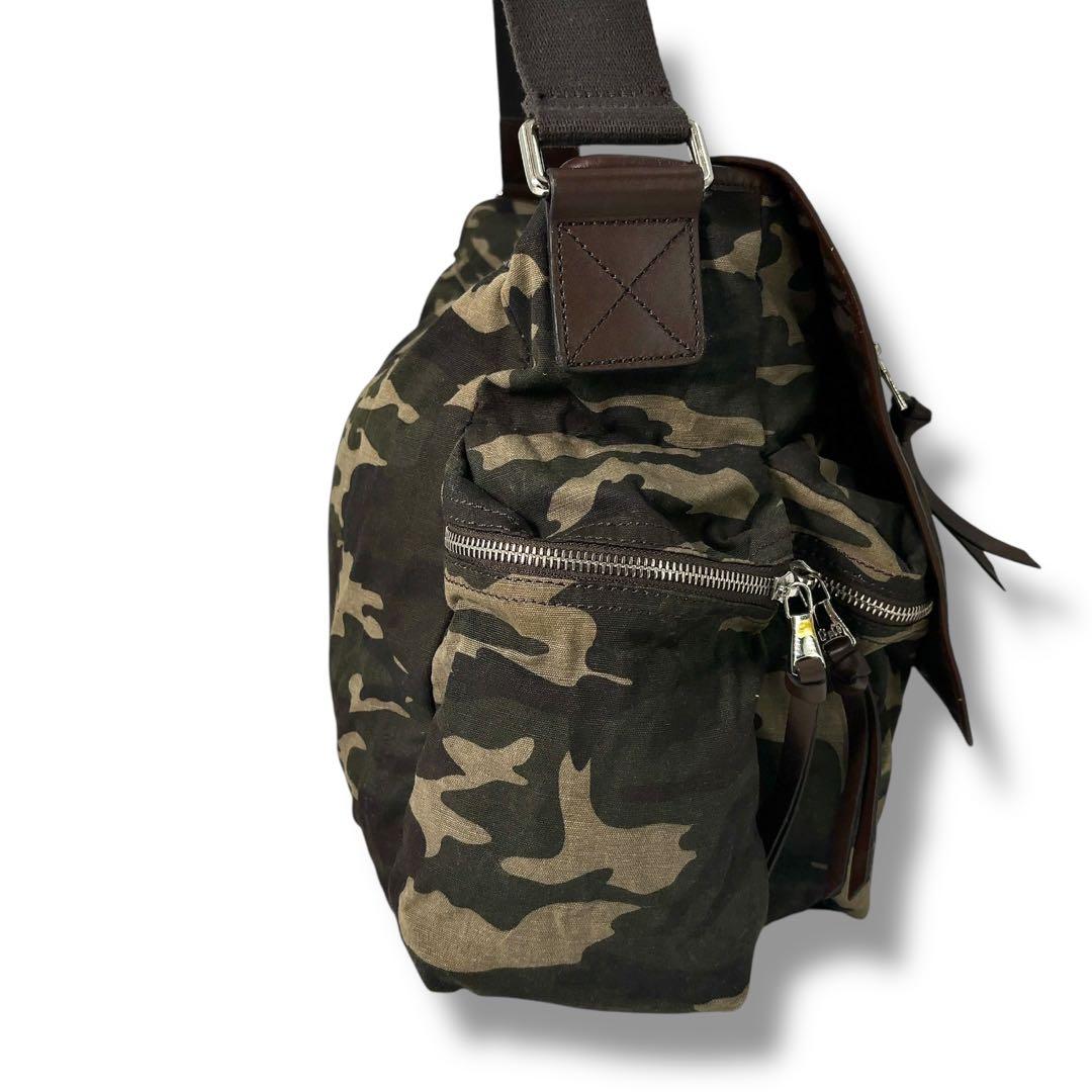 極美品】ドルチェアンドガッパーナ DG メッセンジャー 迷彩 カモフラ