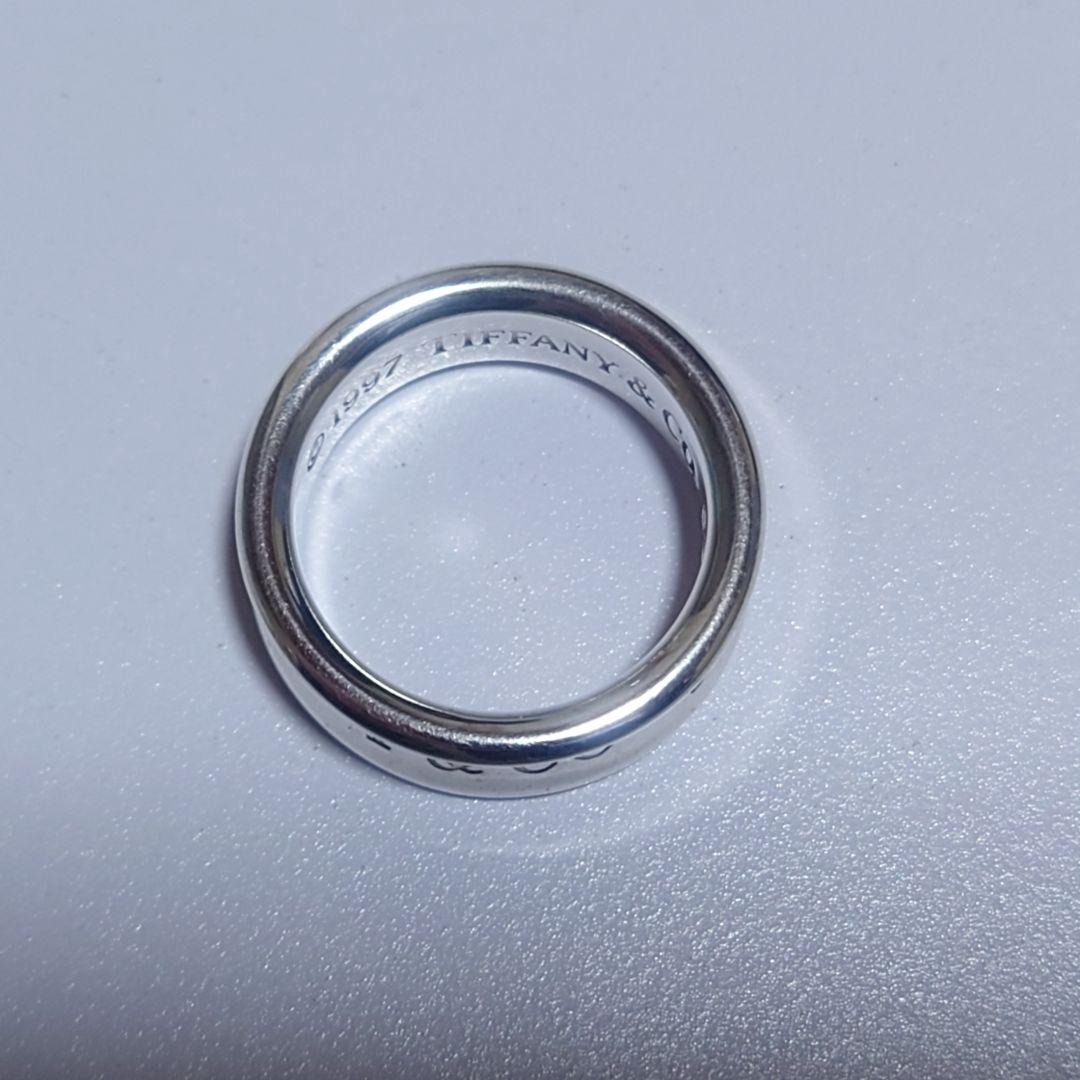 極美品 ティファニー リング ナロー 10号 1837 シルバー 1997 - メルカリ