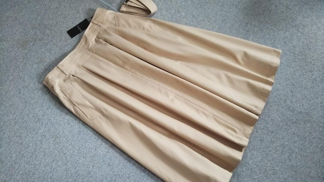 大きいサイズ　マッキントッシュ　はっ水加工ギャバジンスカート44　べ47300円