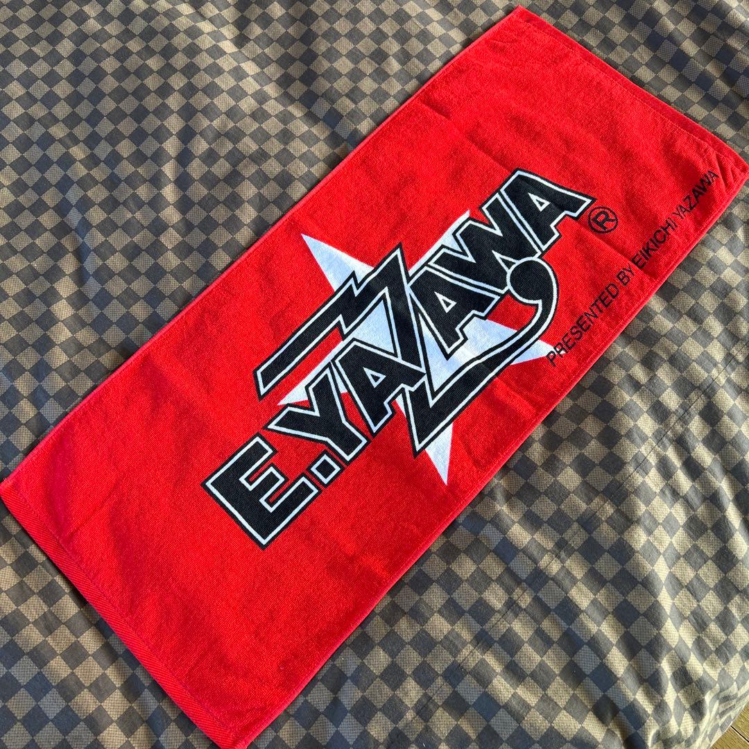 矢沢永吉フェイスタオル赤 星白 - メルカリ