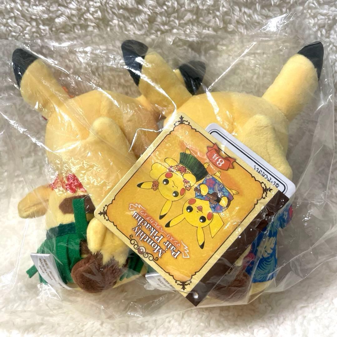 ポケモンセンター マンスリーペアピカチュウ 8月 - メルカリ