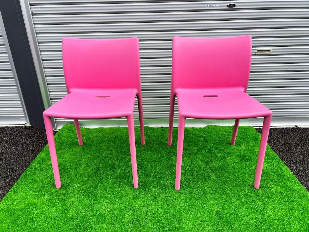 マジス/MAGIS Air-Chair/エアチェア ピンク×2脚 イタリア