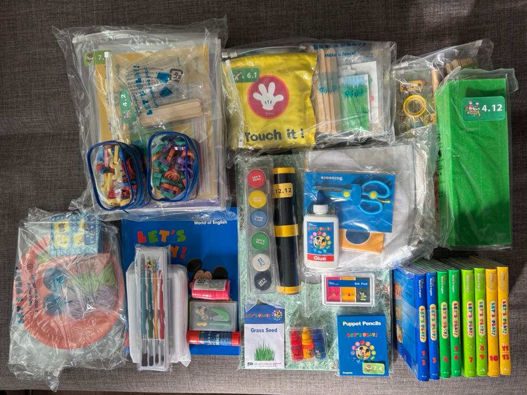 DWE レッツプレイ　未使用品