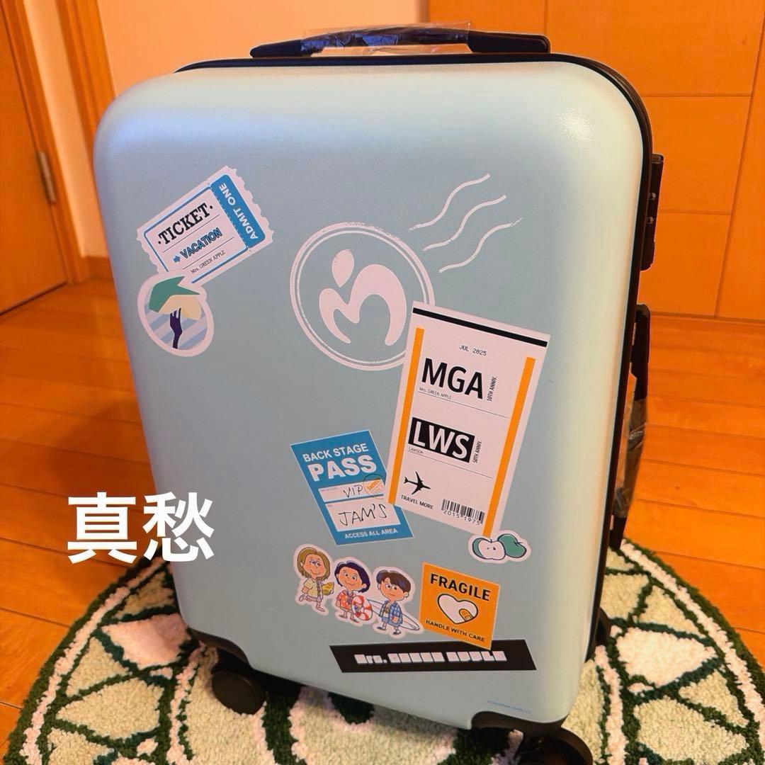 当選品 Mrs. GREEN APPLE スーツケース キャリーケース ローソン Mrs GREEN APPLE キャリーケース ローソンキャンペーン当選品 ミセス