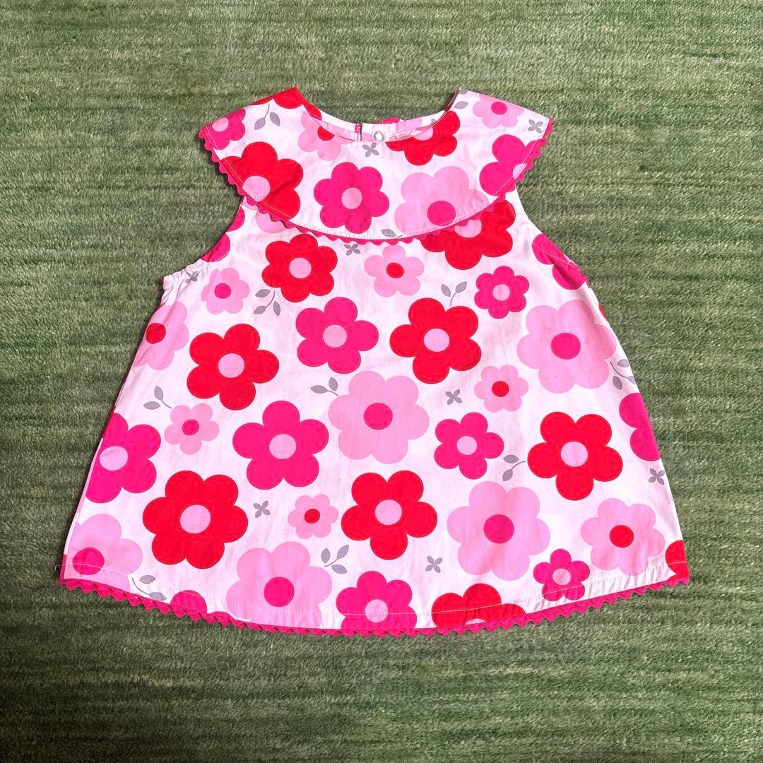 【送料込】チエコサクノースリーブ ブラウス