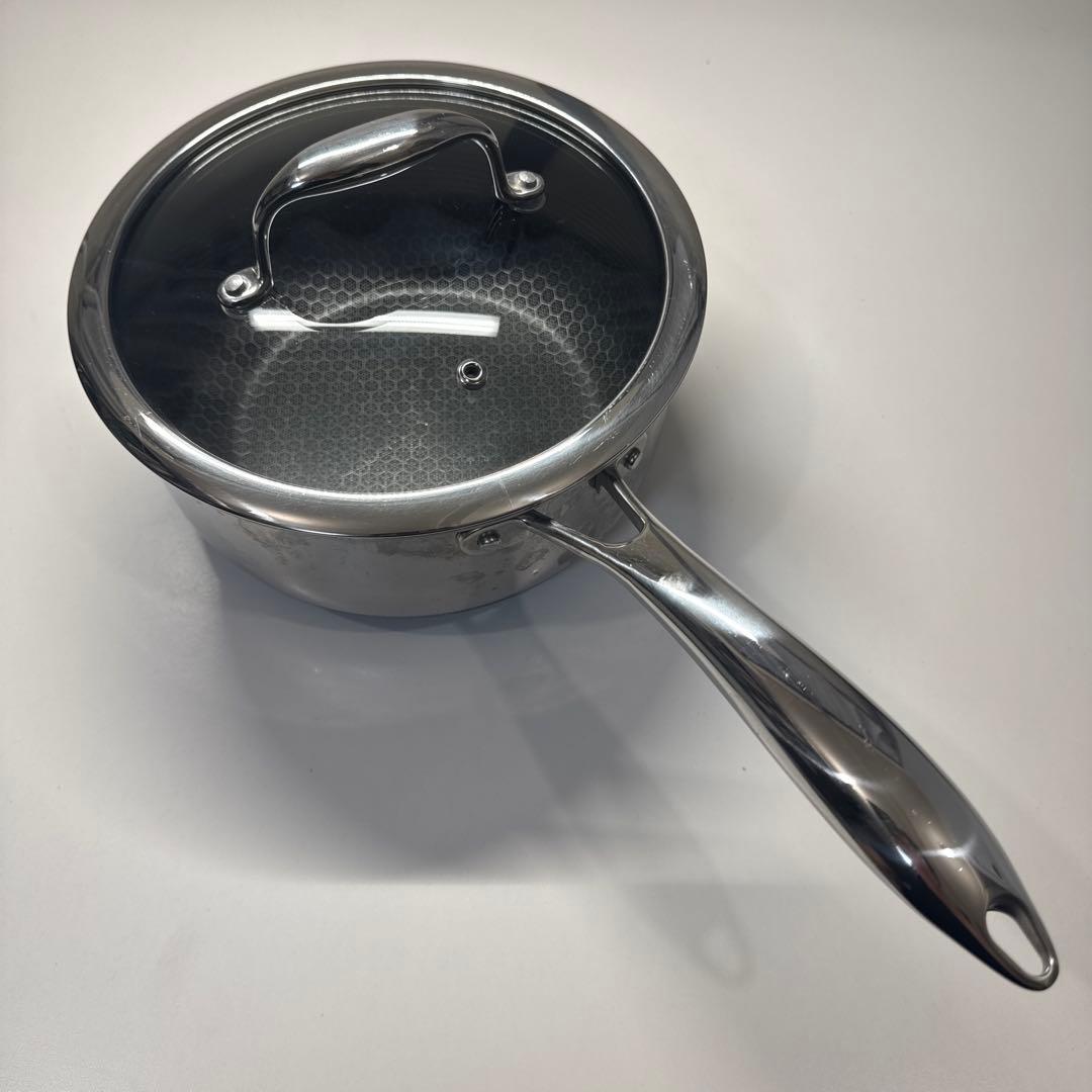 HexClad ハイブリッド 片手鍋 【2.8L】ヘックスクラッド