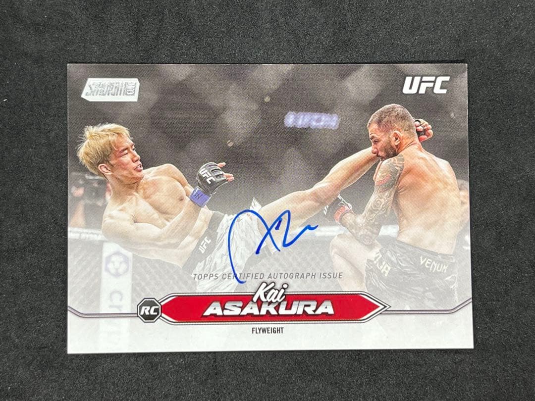 2025 Topps Stadium Club UFC 朝倉海 直筆サイン - メルカリ