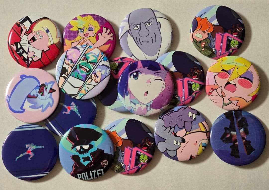 New PANTY & STOCKING 缶バッジセット - メルカリ