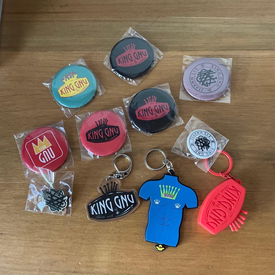 King Gnu ⭐︎ 缶バッジ&ピンバッジ セット - メルカリ