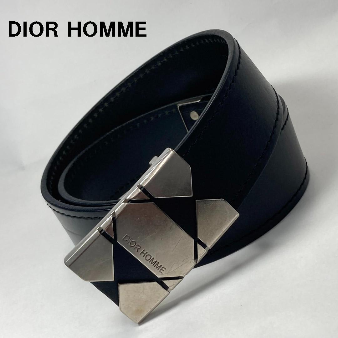 ディオールオム Dior Homme シルバーロゴバックルベルト 85 エディ期 楽天市場】【グラム期◇エディスリマン】Dior Homme ディオールオム