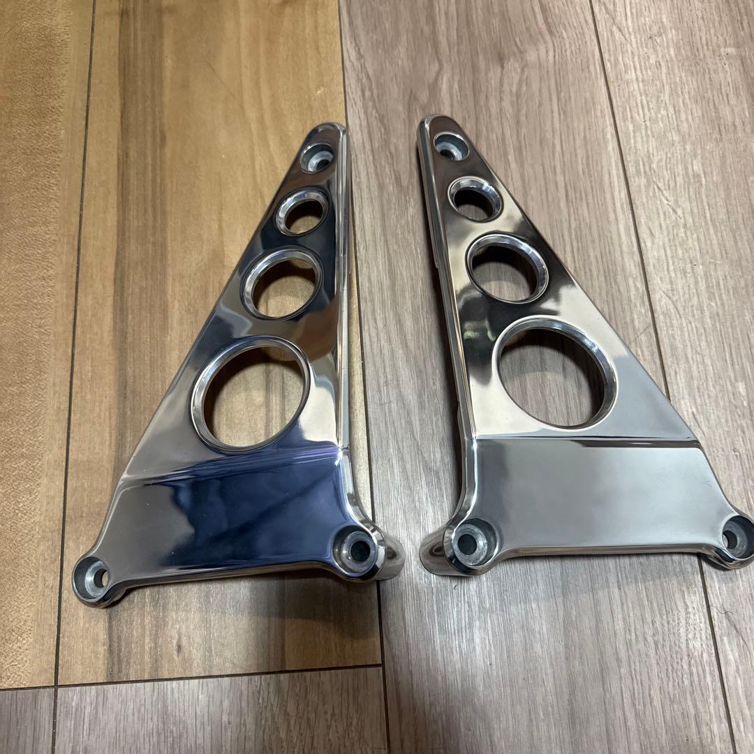 cbr400f ヘッドライトステー バフ掛け