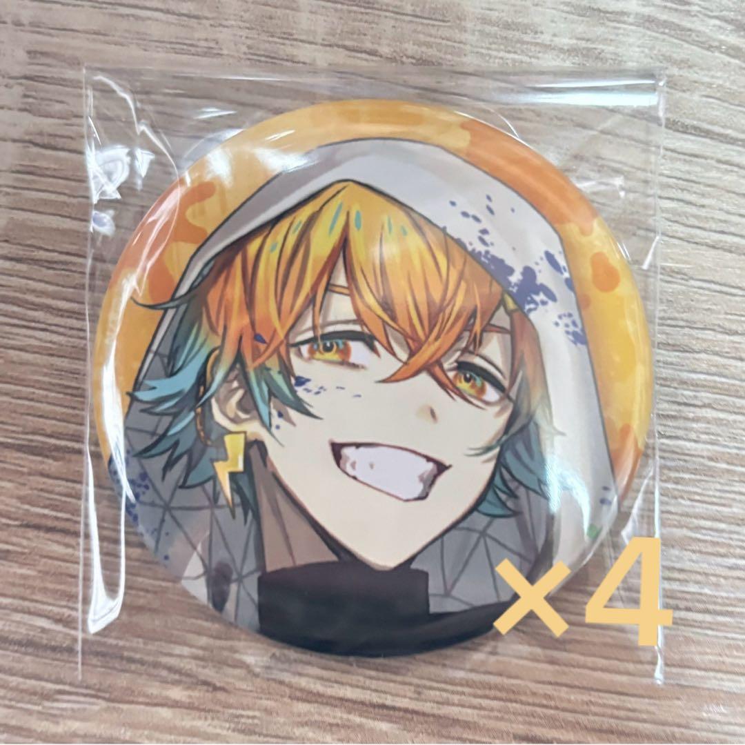 宇佐美リト にじさんじ HEROS 1周年 缶バッジ×4 - メルカリ
