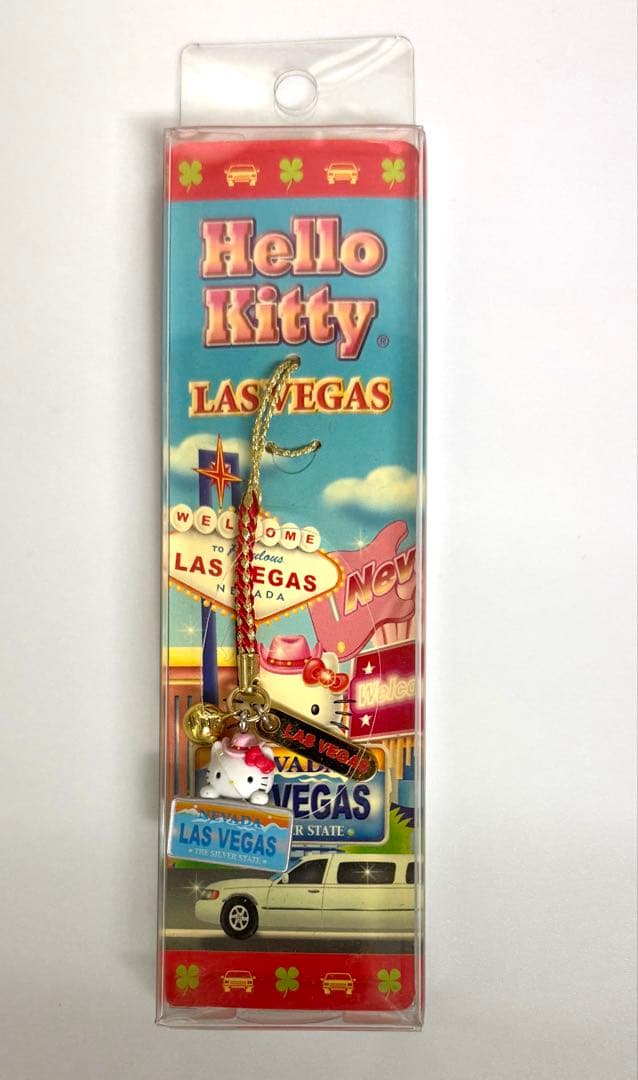 ラスベガス限定／キティちゃん■カウガール ストラップ■HELLO KITTY