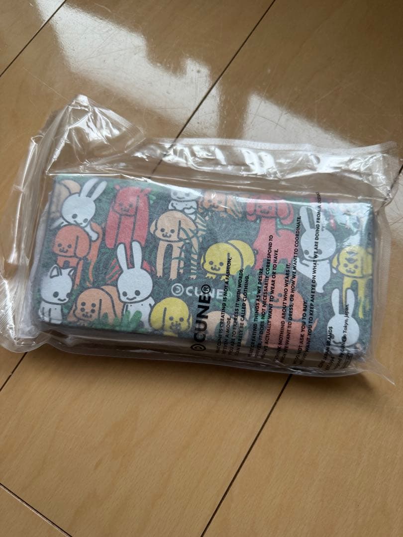 CUNE■DJAのロングウォレット■長財布■ウサギ■謎アニマル■新品未使用