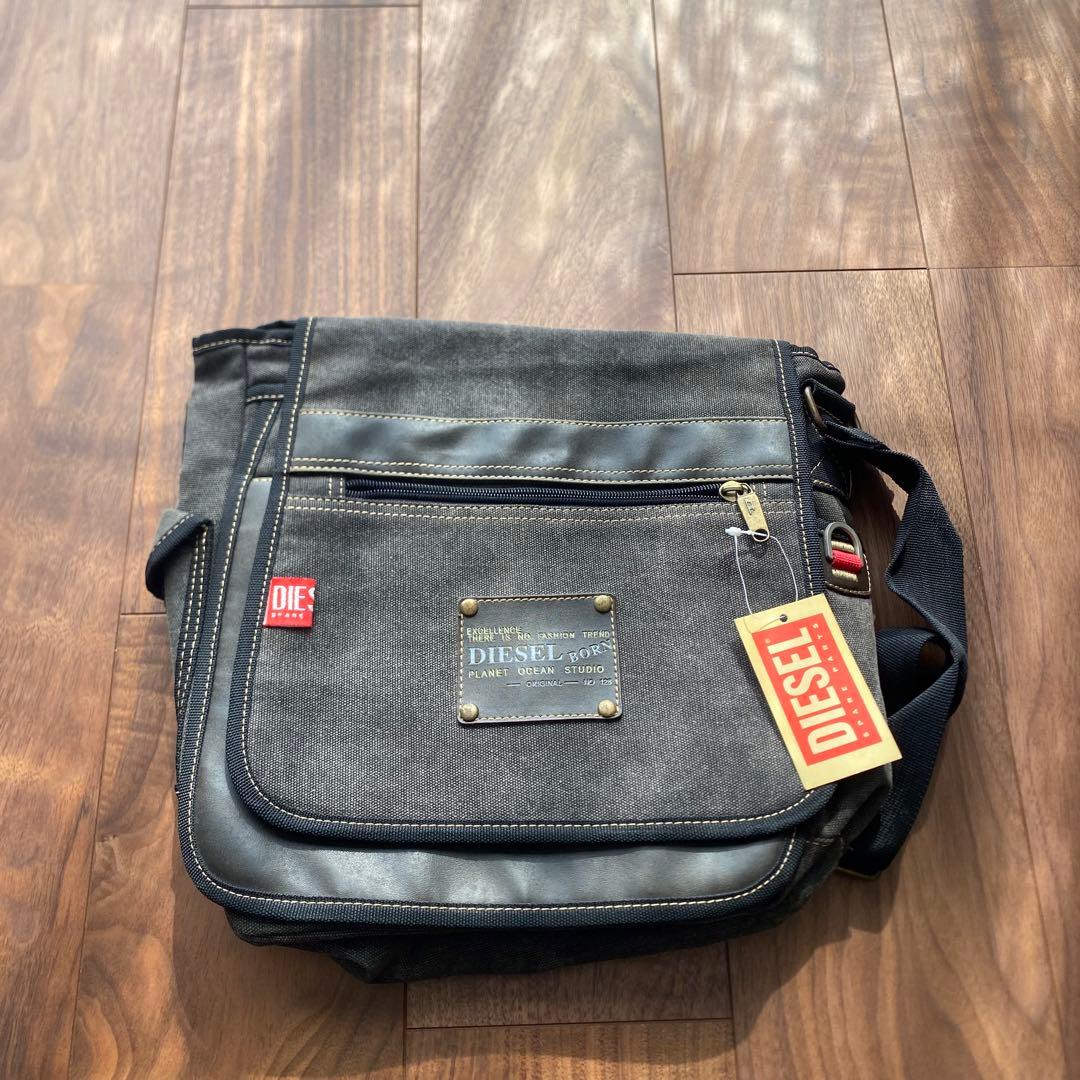 新品 DIESEL ディーゼル Y2K ショルダーバッグ デニム DIESEL】ディーゼル 