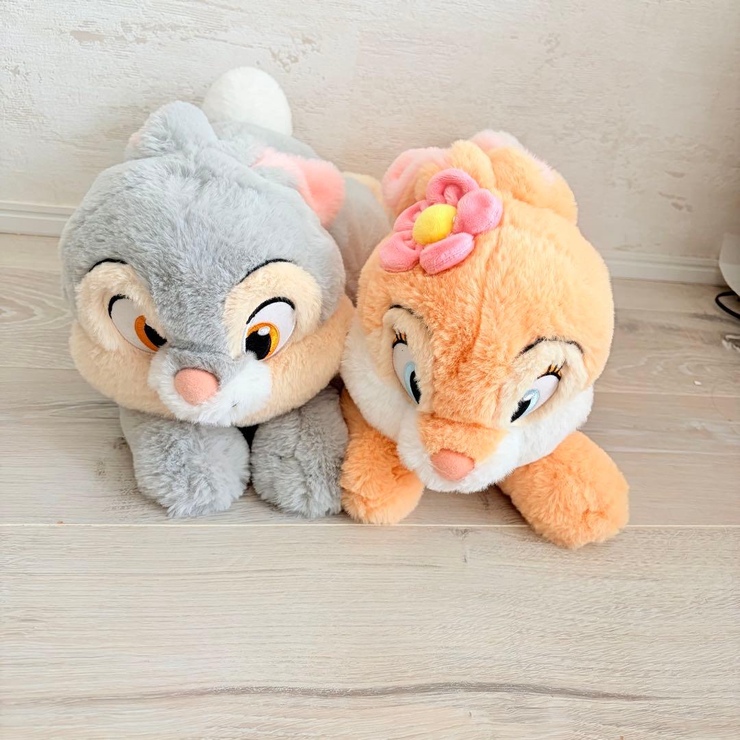 ディズニーリゾート とんすけ ミスバニー ぬいぐるみ サンパー バンビ