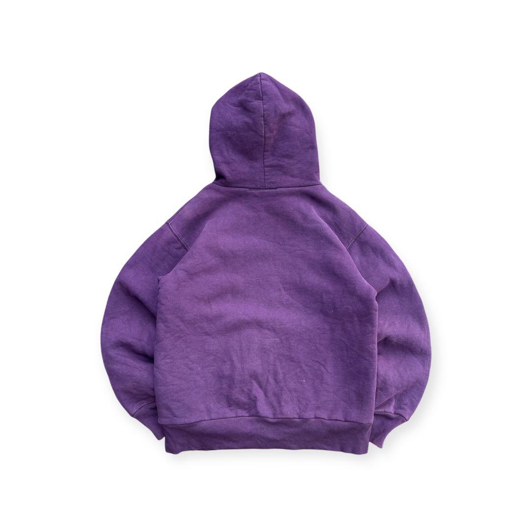 supreme 裏サーマル ジップパーカー シュプリーム アーチロゴ - メルカリ