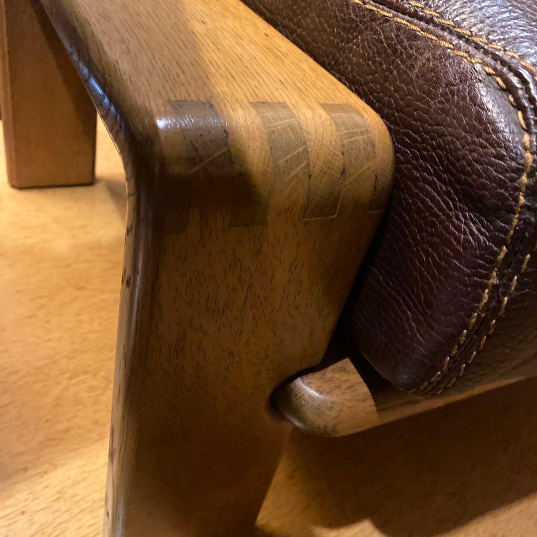 Condehouse ボルス オットマン 高級 シボ厚革 旭川家具