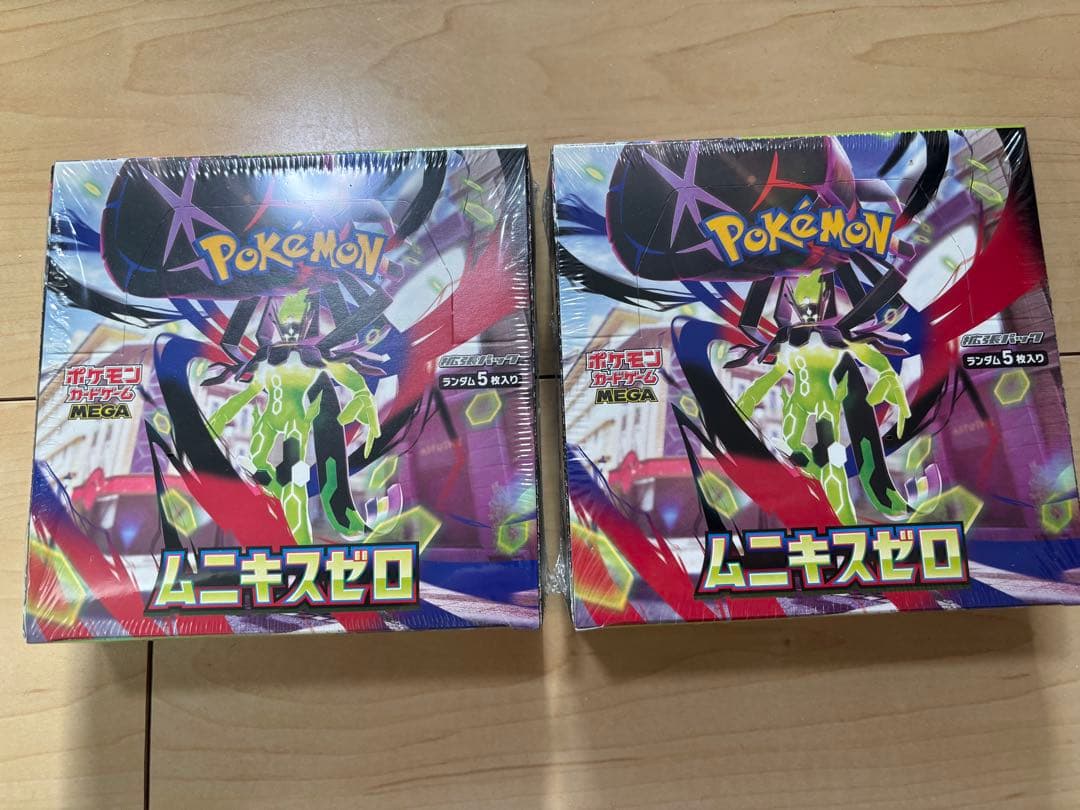 シュリンク付き　ムニキスゼロ　新品未開封　ポケモンカード ポケモンカード ムニキスゼロ シュリンク付き 1BOX - ポケモンカード