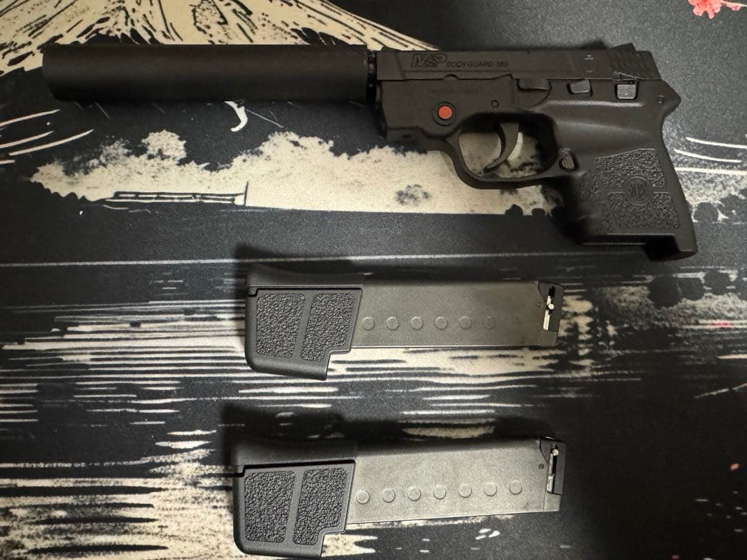 ボディガード サプレッサー付き マガジン2本 楽天市場】ボディガード380 サイレンサー付きの通販