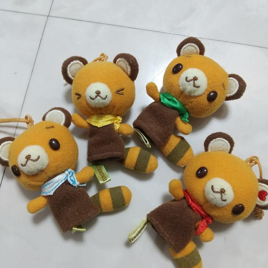 てのりくま TENORIKUMA 指パペット　指人形　ぬいぐるみ　マスコット