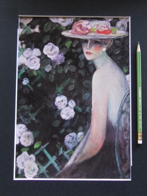 マルク シャガール、【月1950】大判・希少画集画より