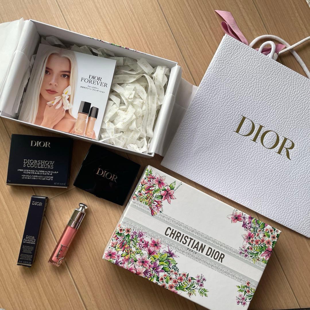 値下げ　ディオール アイシャドウ&リップセット