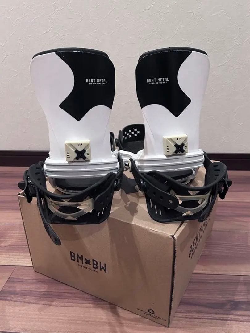 スノーボード ベントメタル ビンディング STYLIST 22.0~25.0㎝