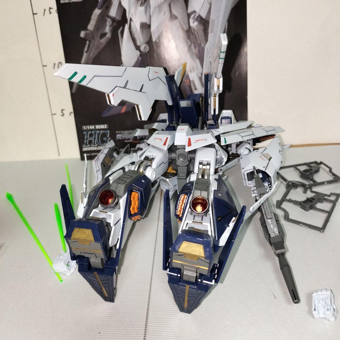 HG 1/144 クスィーガンダム 閃光のハサウェイ 塗装完成品 ガンプラ ギギ