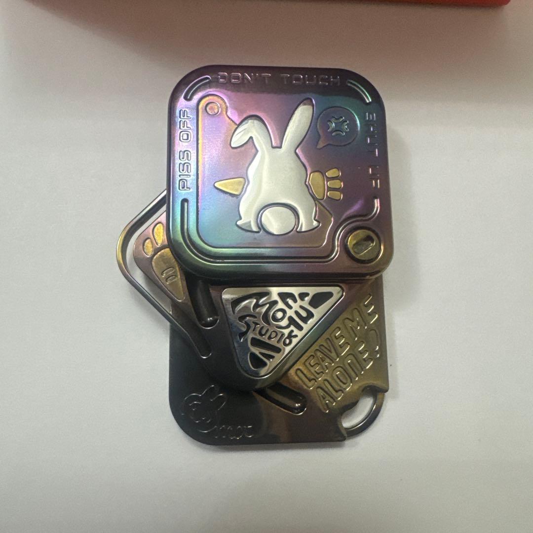 MOT SNAP フィジェットトイ　EDC 音叉　ジルコニウ製　正規品 MOT SNAP 音叉 フィジェットプッシュスライダー ジルコニウム磁気 3