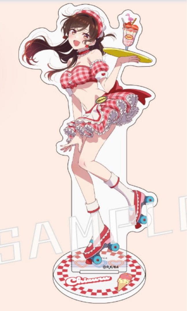 くじコレ 彼女、お借りします 真夏のアイス屋さん 水原千鶴 アクリル