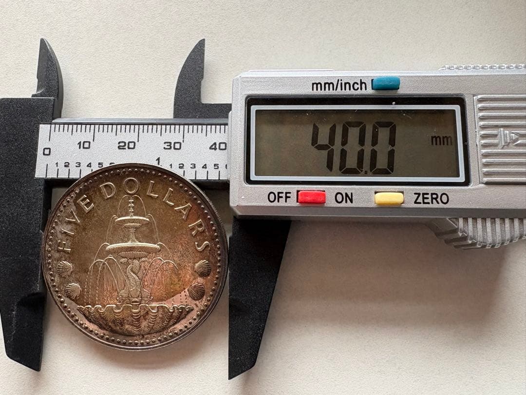 【銀貨保証】バルバドス　10ドル銀貨　5ドル銀貨　2枚セット　68.89g