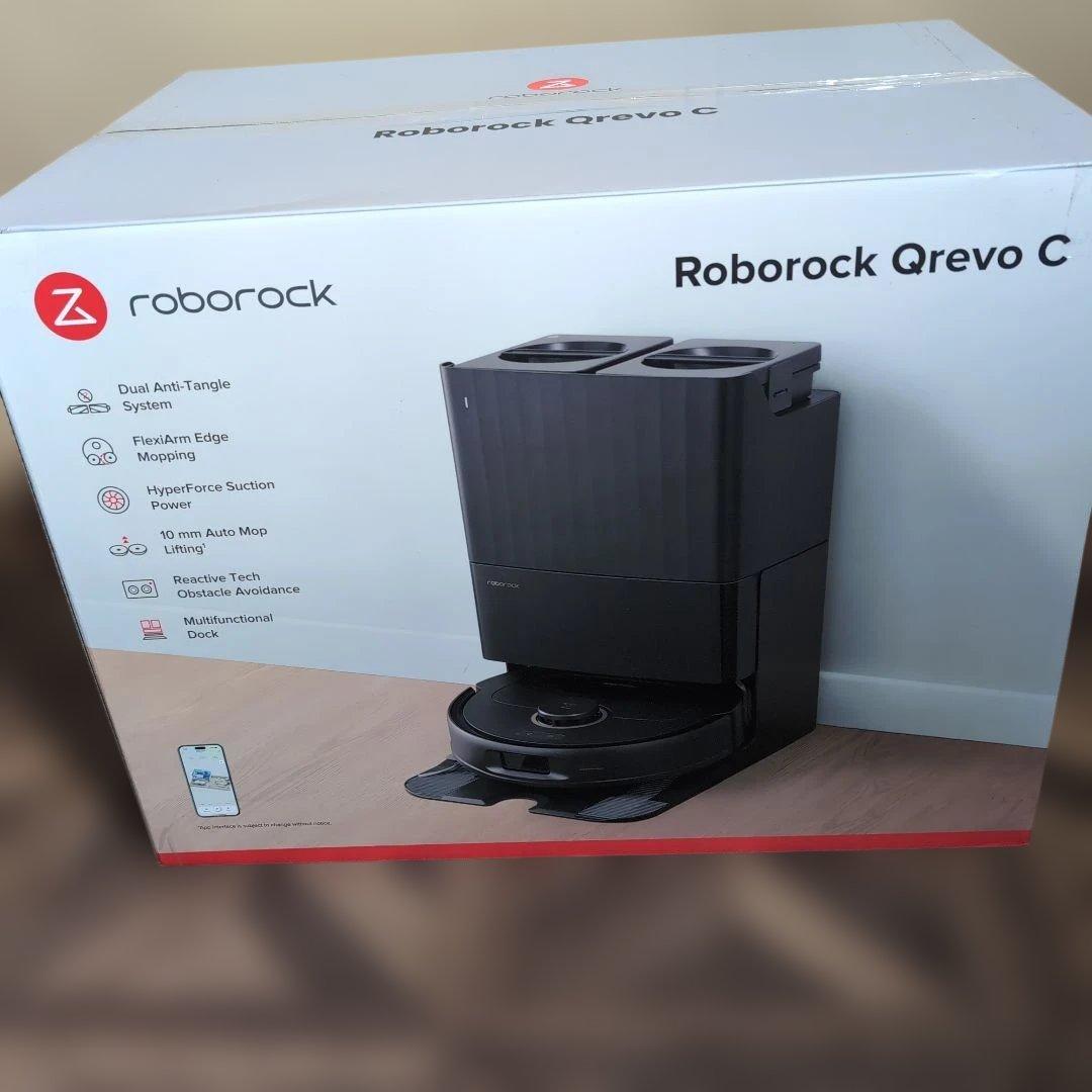 Roborock Qrevo C ロボット掃除機　本体 Roborock、ワンランク上の先進機能が一台でそろうロボット掃除機