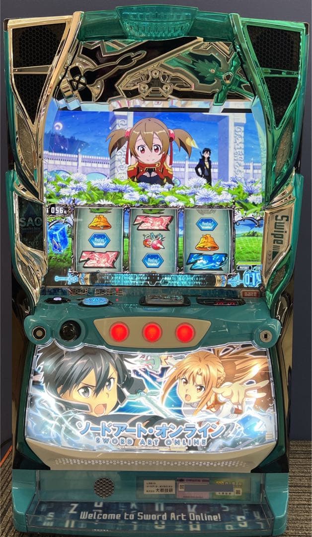 送料無料eソードアート・オンライン パチンコ スマパチユニット付き