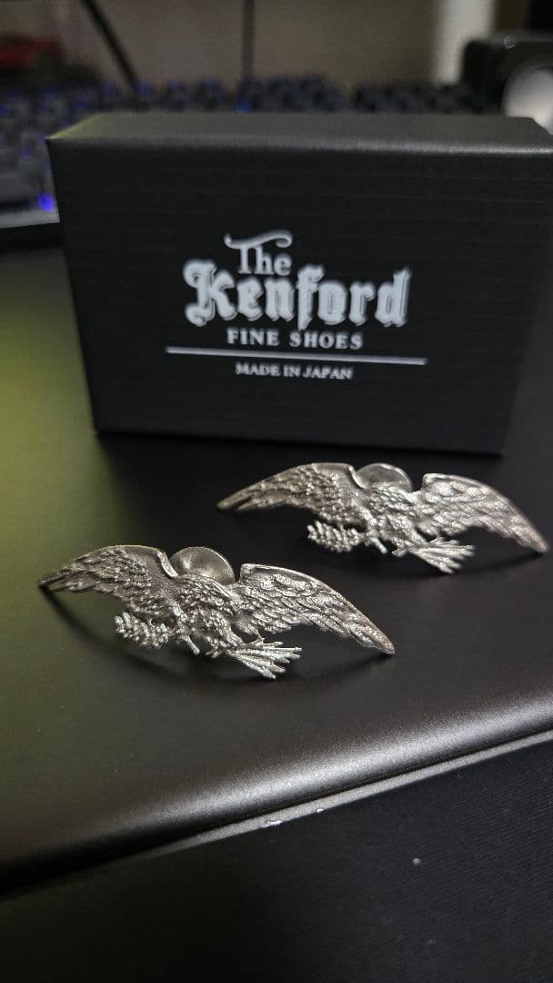 THE KENFORD FINESHOES avirexコラボ　ローファーアクセ