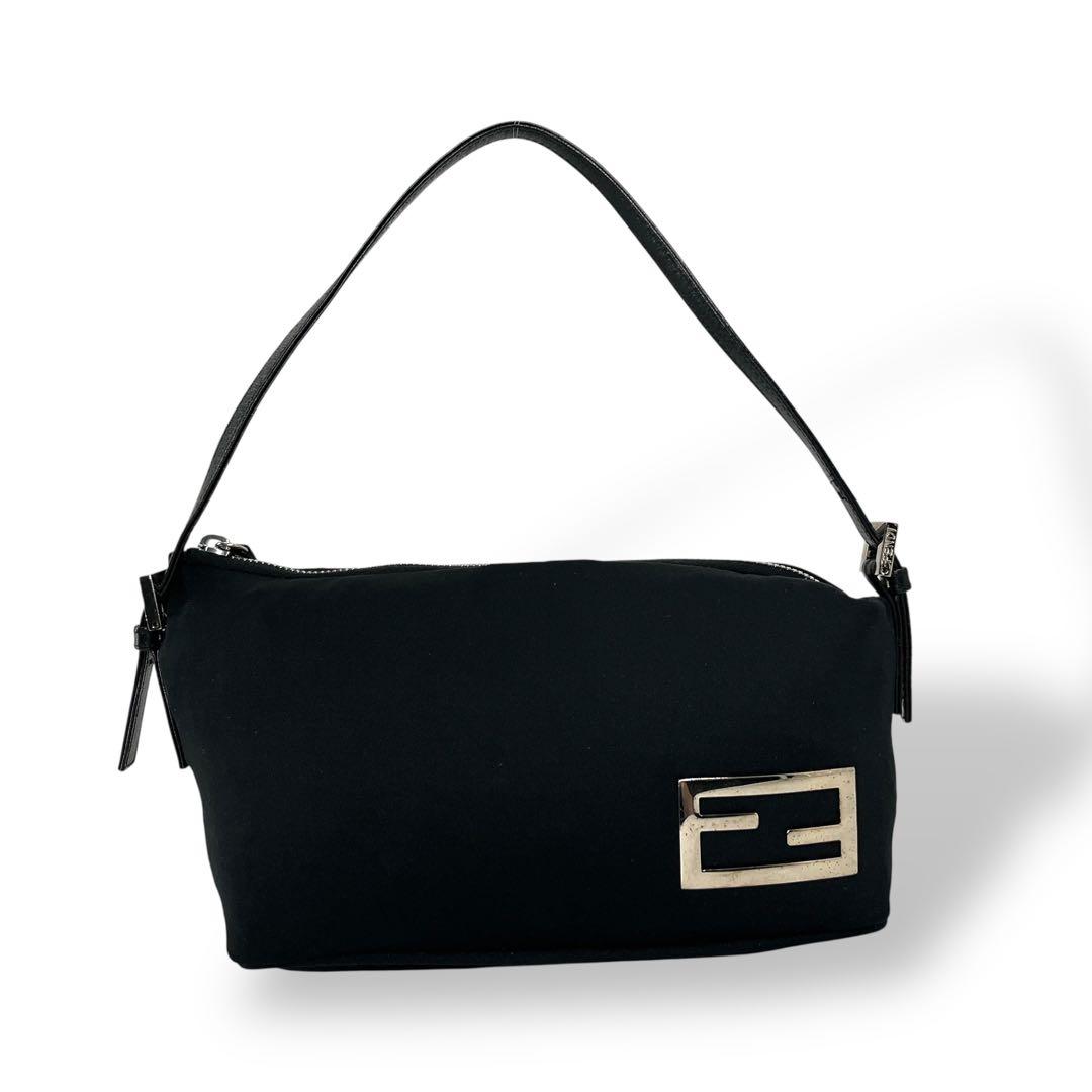 フェンディ アクセサリーポーチ ジャージ マンマバケット ハンドバッグ