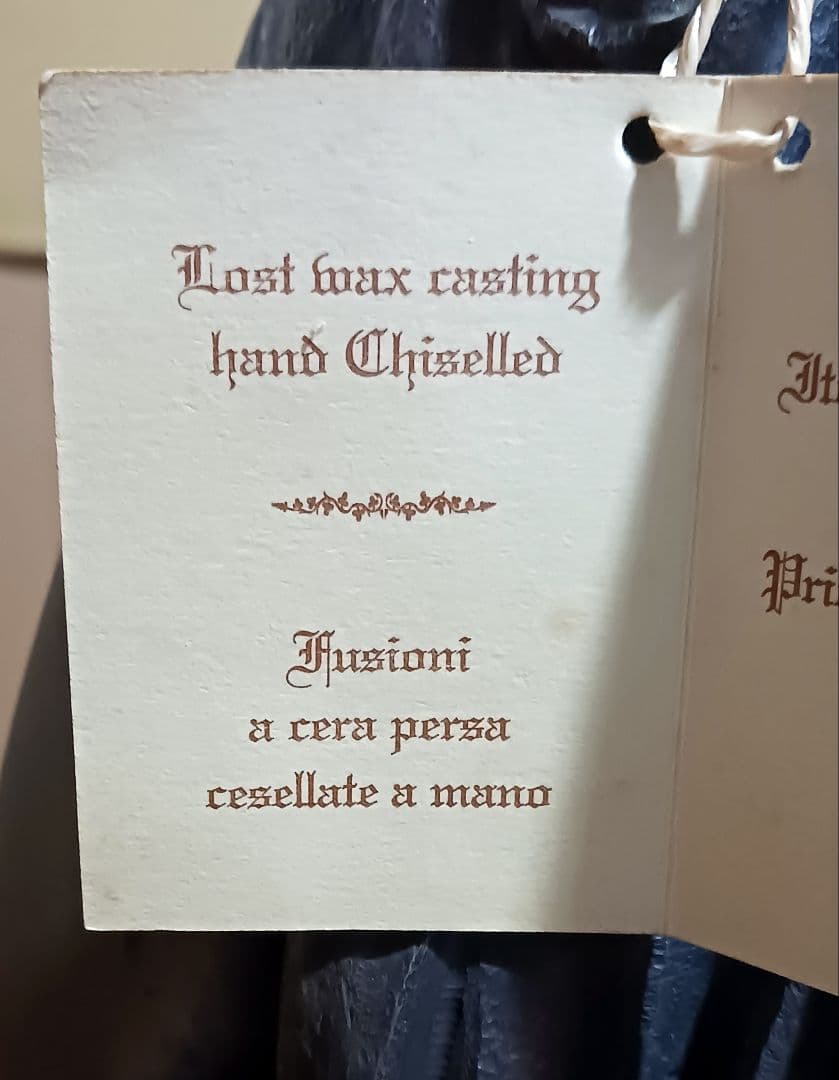 A.de.Luca 手彫り女神像 ブロンズ彫刻 大理石台座 アンティーク - メルカリ