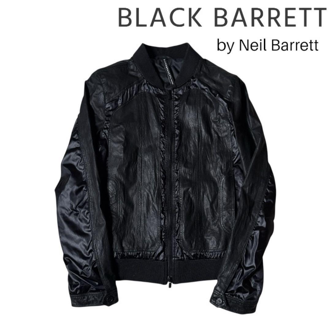 ブラックバレット バイ ニールバレット 羊革 ラムレザー ブルゾン ジャケット 楽天市場】ニールバレット Neil Barrett メンズ ラムレザー ジャケット