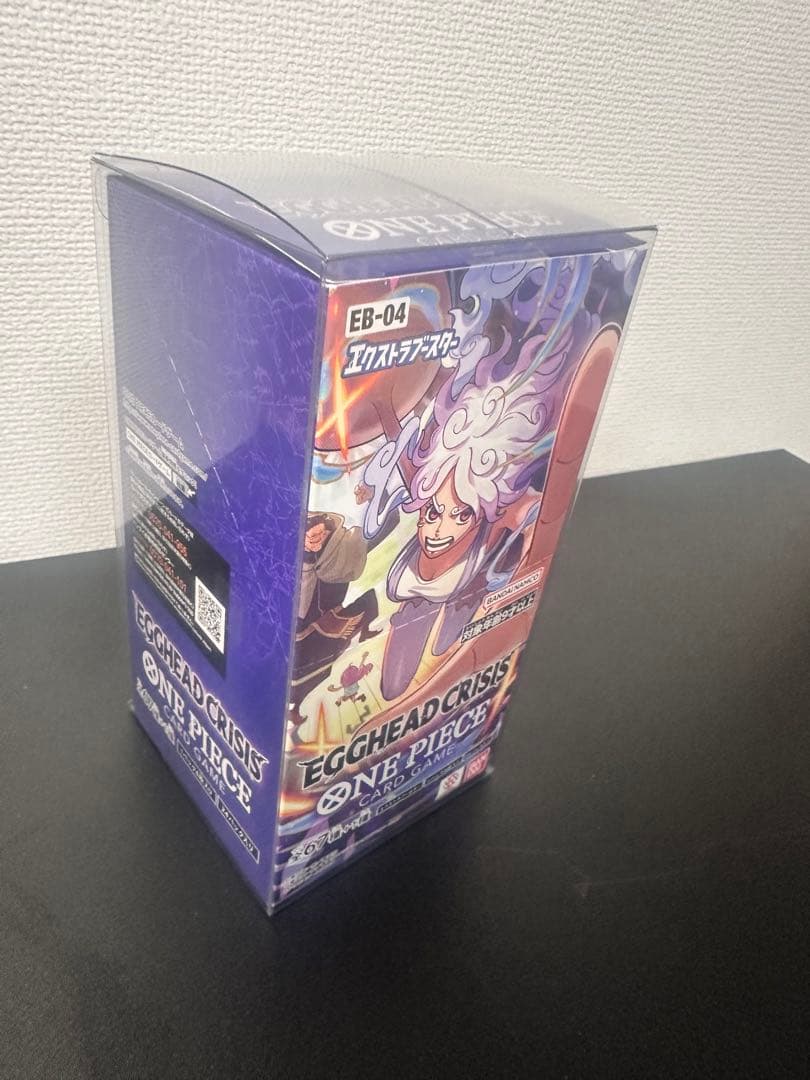 ワンピースカードEB-04 EGGHEADCRISIS未開封 BOXシュリンク付 - メルカリ