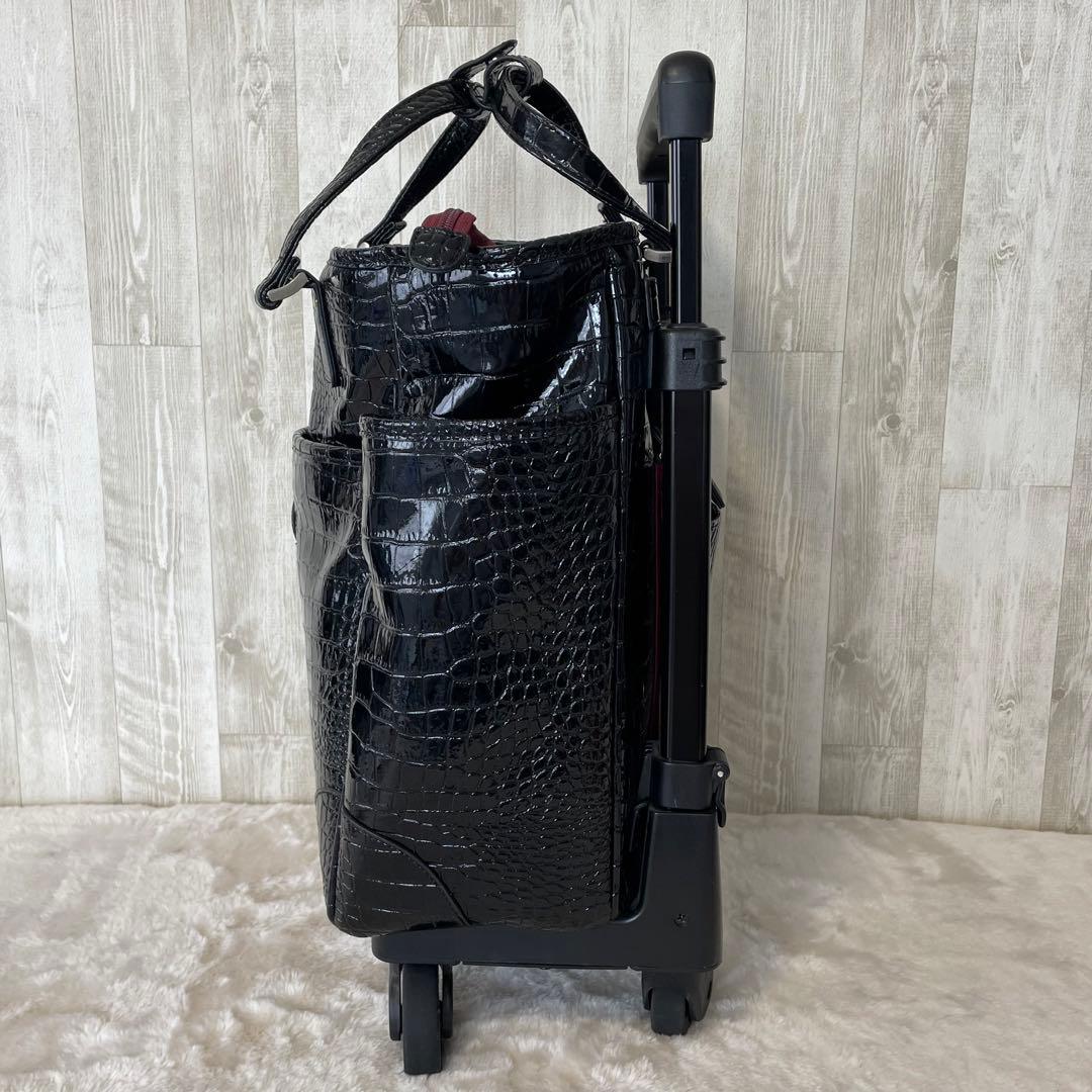 SWANY スワニー クロコ 支えるバッグ キャリーバッグ キャリーケース